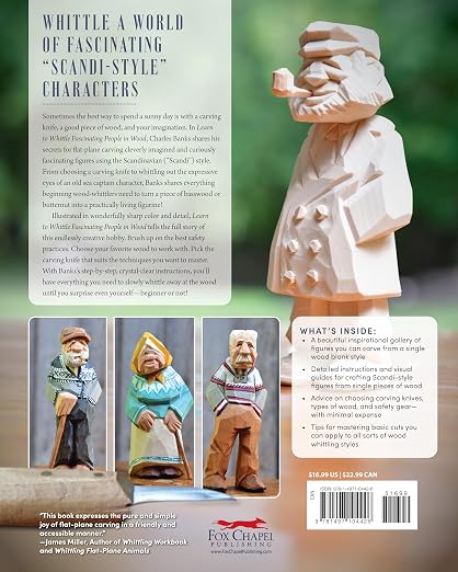 Learn to Whittle Fascinating People in Wood: Make Hundreds of Different - Image 2