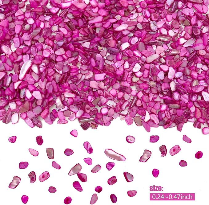 Crushed Shells for Crafts, Sea Shells for Decorating Wedding Vase Fillers Table - Image 5