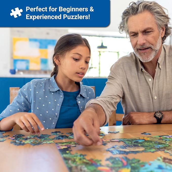 Ravensburger - The Reading Room - 1000 Piece Jigsaw Puzzle - Stunning, Vivid - Image 3