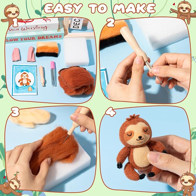 WATINC Needle Felting Starter Kit - Image 3