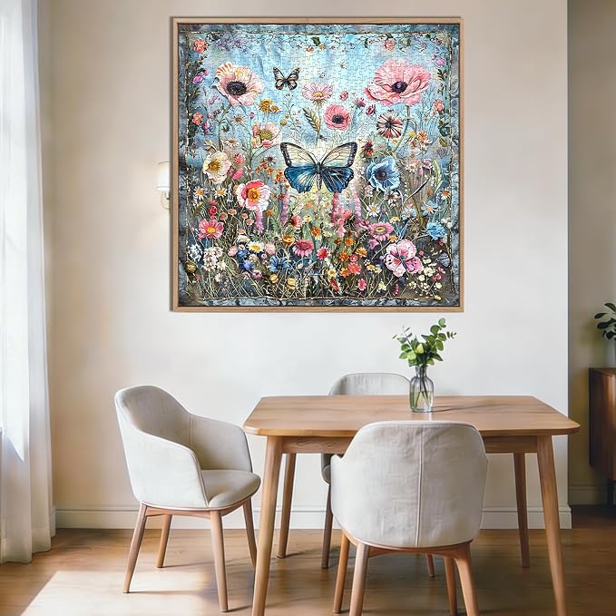 Butterfly in Bloom 1000 Piece Puzzles - Image 2