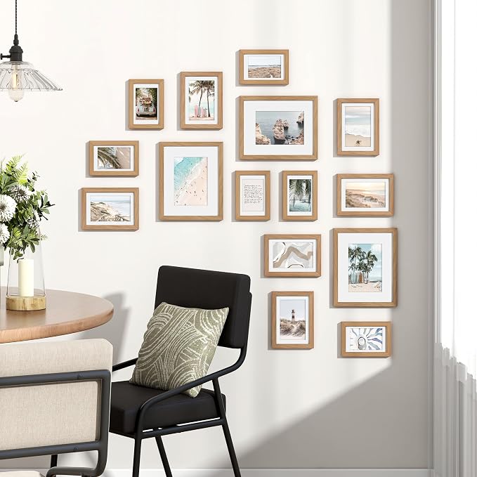 Venusmiles 15 Pack Picture Frames Collage Wall Decor, Gallery Frame Set - Image 2