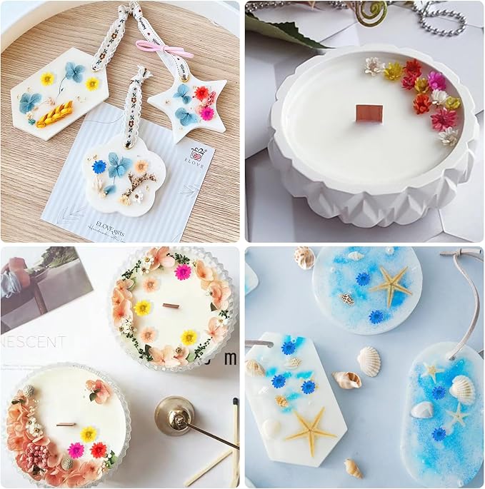 2200 PCS Bulk Tiny Dried Flowers - Image 2