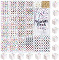 DoDoBeads 1650 Pcs Letter Beads Kit, Numbers & Spacers by DoDoBeads