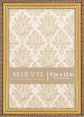 8×12 Picture Frame Gold by MIEVU