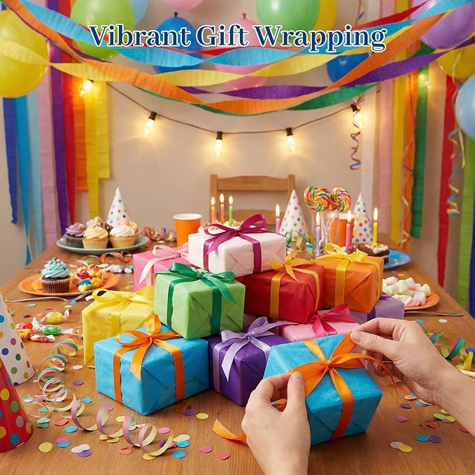 Shindel 330 Sheets Tissue Paper Bulk, 14x10 Inch Colored Wrapping Tissue Paper - Image 6