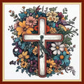 Joyhoor Cross Stitch Kits for Beginners Stamped Cross-Stitch Supplies by JoyhoorCrossStitchKits