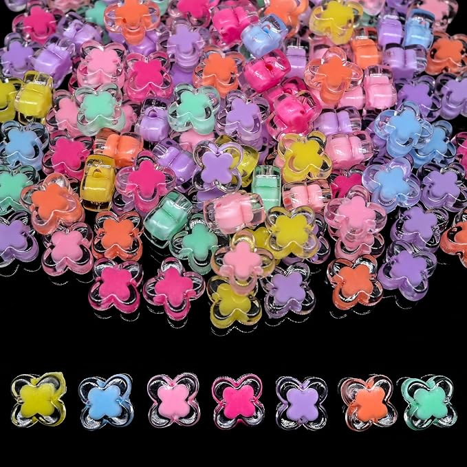200+ pcs Candy Bulk Assorted Cute Kandi Beads by YuSheng