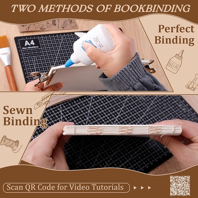 FOGWOWO 145Pcs Book Binding Kits - Image 5