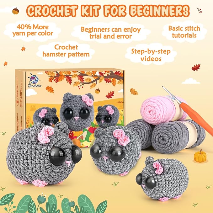 Crochetta Beginner Crochet Kit - Image 4