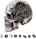 City Skull Puzzles Adults Gifts Wooden 175 Pieces 11.4 * 10.5in by Jollitot