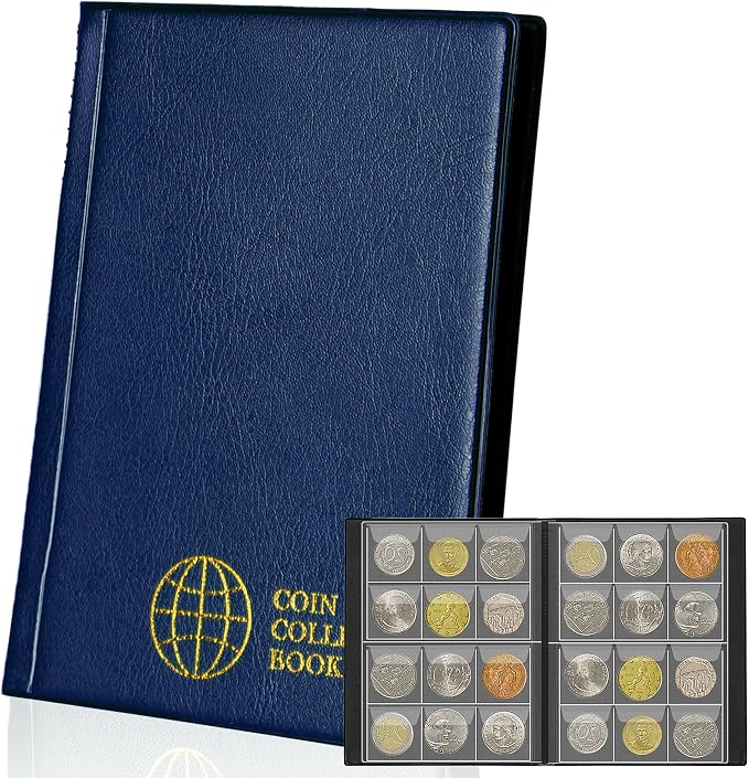 Coin Collection Album 120 Pockets - Image 8