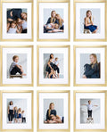 Sheffield Home 9 Piece Gallery Wall Frame Set, 11x14 Inch by SheffieldHome
