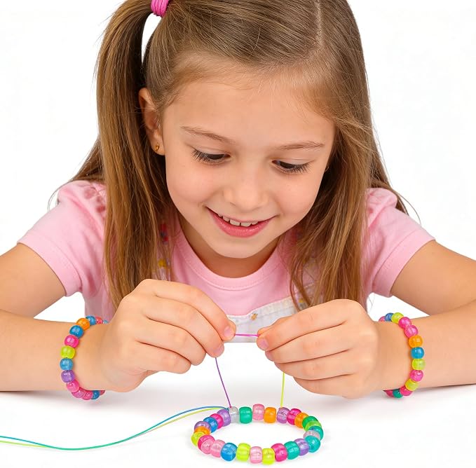 NikkiGuo 1000pcs Pony Beads, Kandi Beads - Image 9
