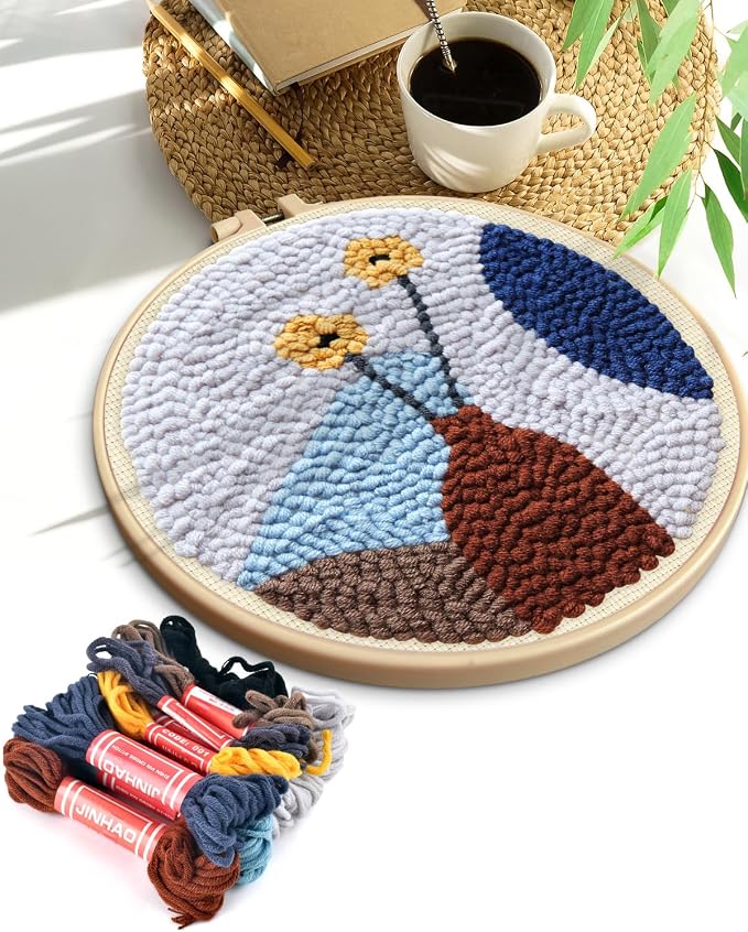 TINDTOP Punch Needle Kits, Punch Embroidery Kits - Image 7