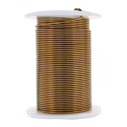 The Beadsmith Wire Elements 18-Gauge Lacquered Tarnish-Resistant Copper Wire - Image 2