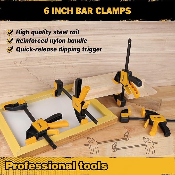 8-Piece Clamps for Woodworking - Image 8