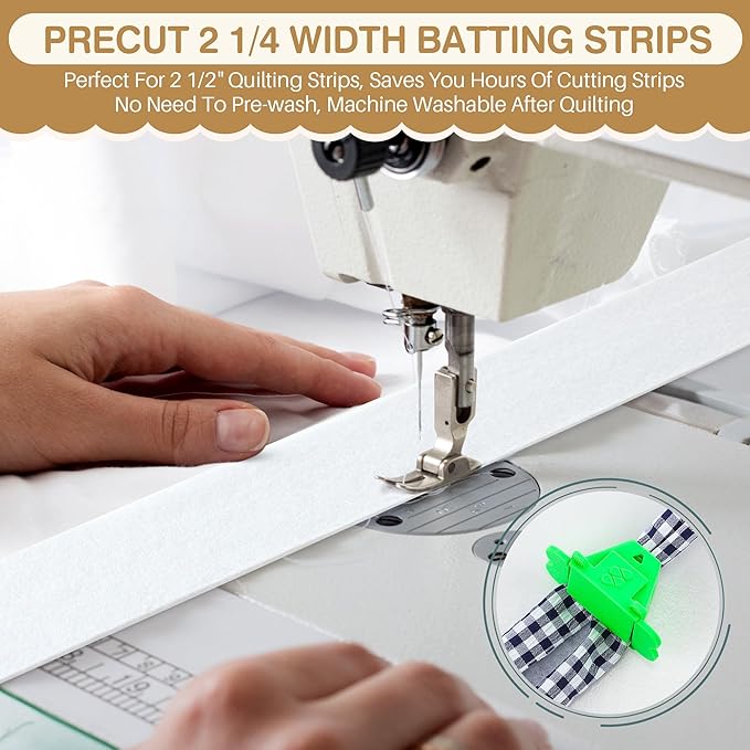 Ceoighe Jelly Roll Batting Strips - Image 4