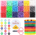 1150+ Pcs Pony Beads Bulk Kit, 18 Colors Kandi Beads by Unknown