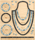 Petoysoso Bead Boards for Jewelry Making, Bamboo Beading Board for Necklace & by JewelryMakingSupplies