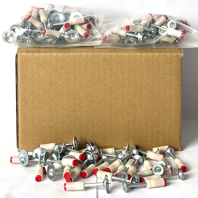50pcsManual Steel Nails Wall Fastening Cable ducts Fixed Slotting Device Nail Gun Parts kit (10mm)