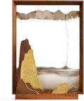 BelaRola Moving Sand Art Picture, Premium Mountain Sandscape Decor, Liquid by Unknown