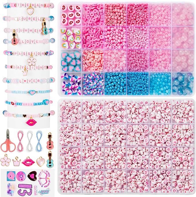 Goldwise Lover Themed Friendship Bracelet Kit by Goldwise