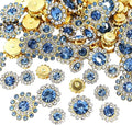 100pcs Crystals Glass Sew on Rhinestones by UYTRDVG