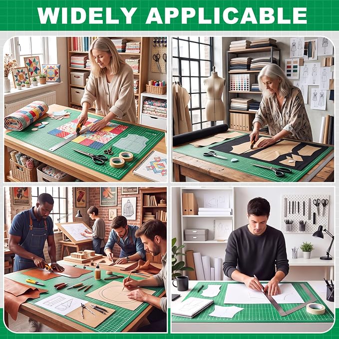 Pangda 36 x 48 in Large Self Healing Cutting Mat Extra Thick Double Sided - Image 4