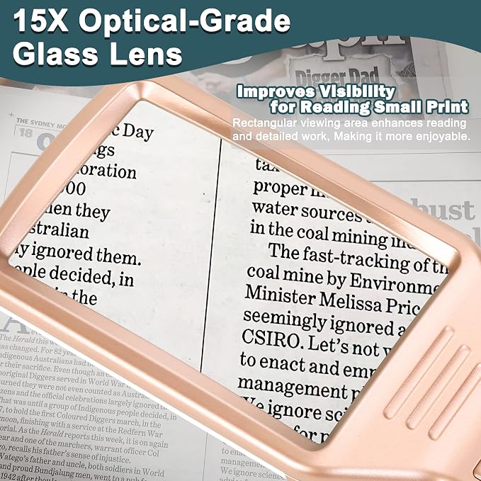 15X Rechargeable Magnifying Glass - Image 4