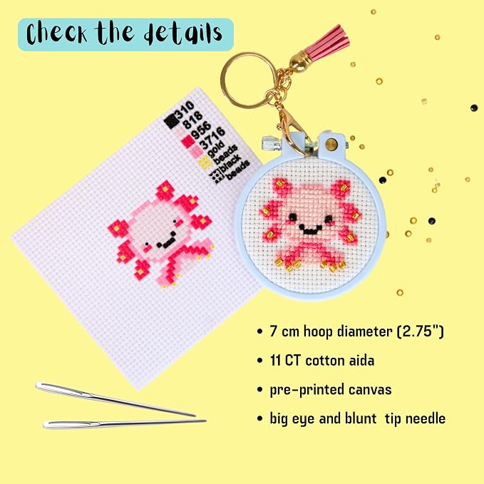 IDDI Cute Creatures Embroidery Kit - Image 5