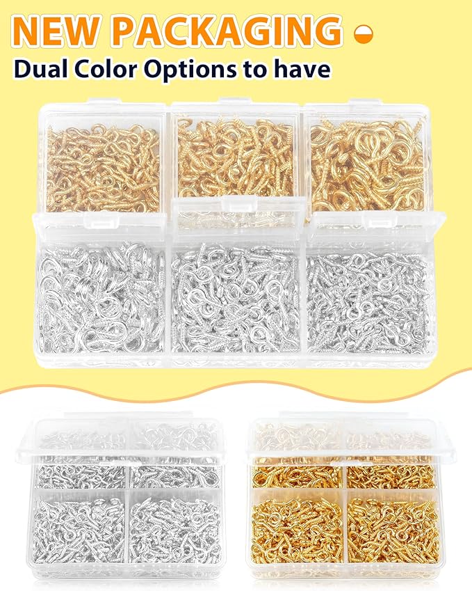 FIVEIZERO 600pcs Small Screw Pins - Image 3