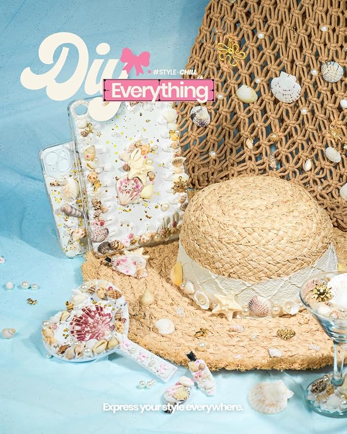 DoDoBeads Beach Junk Case Charms Kit, DIY Decoden Kits - Image 3