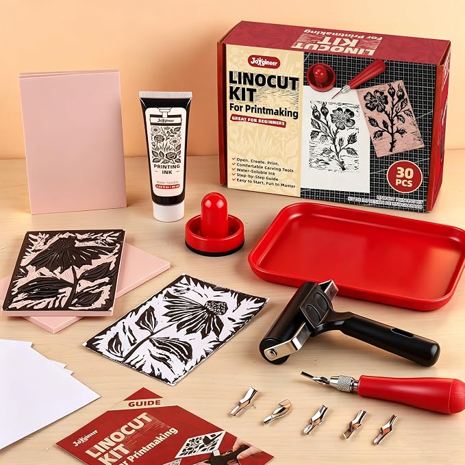 Linocut Kit for Printmaking - Image 7