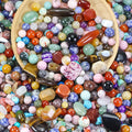 0.6lb Assorted Stone Beads for Jewelry DIY Making, Mixed Natural Chips Gemstone by TngsChryxia
