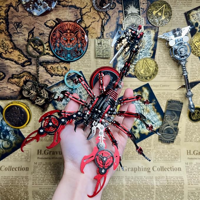 Metalkitor Scorpion 3D Metal Puzzles Kits - Image 6
