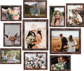 LUCKYLIFE Picture Frame Set 10-Pack, Gallery Wall Frame Collage by LUCKYLIFE
