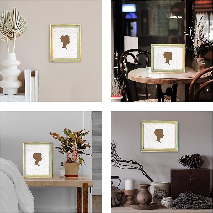 AELS 8x10 Inch Vintage Picture Frame, Elegant Antique Photo Frames - Image 4