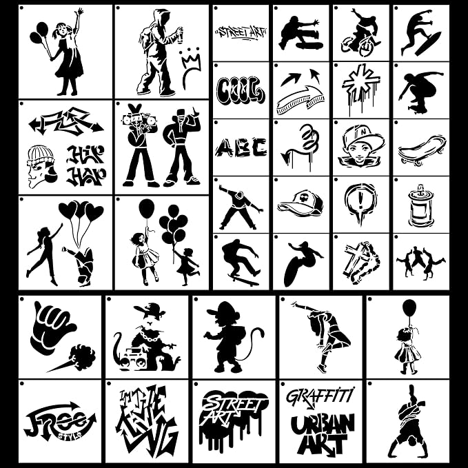 Sitsink Graffiti Stencils - Image 8
