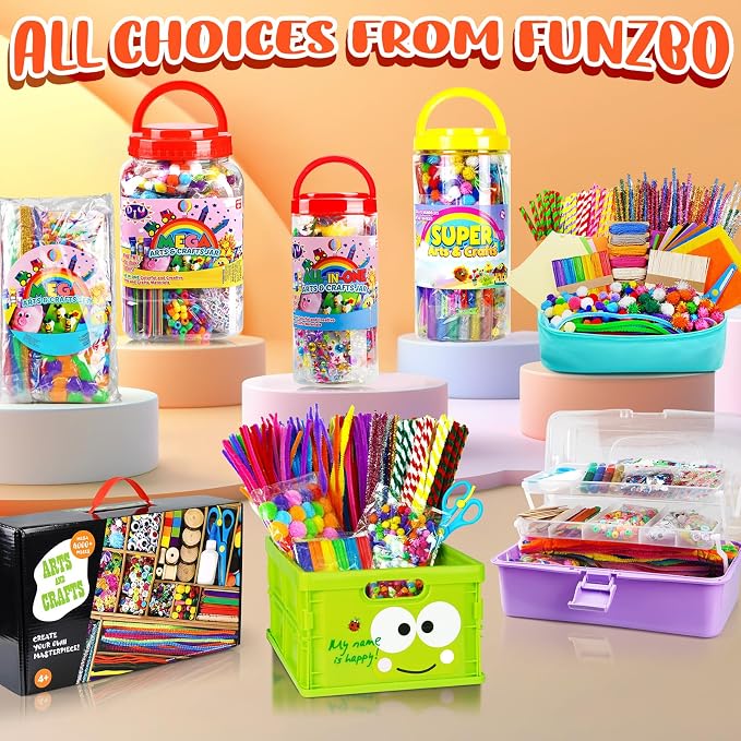 FUNZBO 1200pcs+ Craft Kits - Image 8