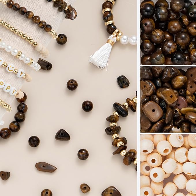 Xylise Jewelry Making Supplies Kit Natural Stone Beads - Image 4