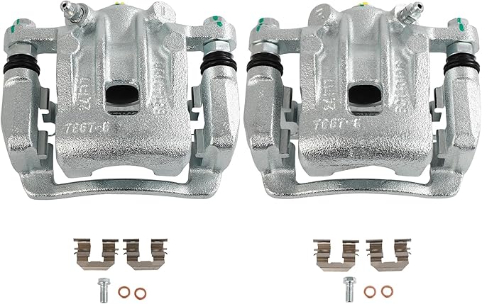 SCITOO Rear Brake Calipers With Bracket 19B6467 19B6466 Compatible For Hyundai For Azera 2012-2017,For Kia For Optima 2011-2016