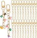 Ymapinc 20 Set Gold Keychain Making Kit, Lobster Claw Metal Clasp by Unknown