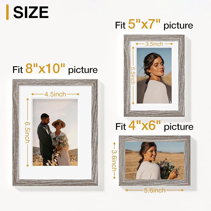 Vittanly 15 Pack Picture Frames Collage Wall Decor - Image 3