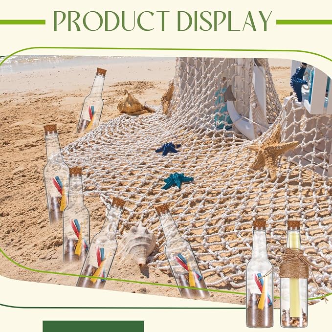 Tanlade 50 Pcs 5.6oz Plastic Sand Art Bottles - Image 4
