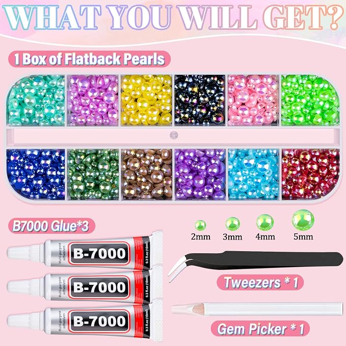 Flatback Pearls for Crafting - Image 2