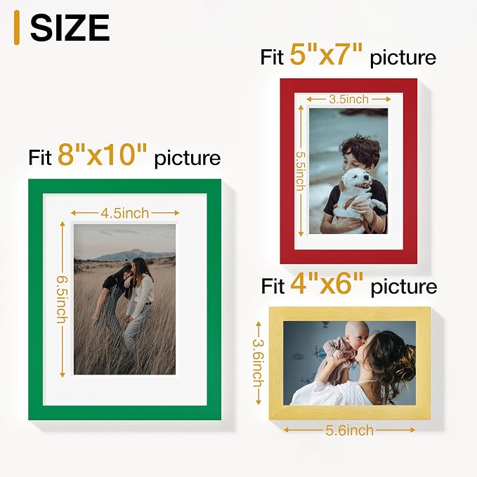 Vittanly 15 Pack Picture Frames Collage Wall Decor, Gallery Frame Set - Image 3