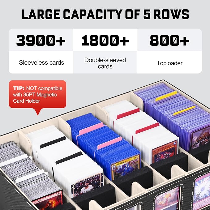 ZLCA Trading Card Storage Box 5-Row - Image 2