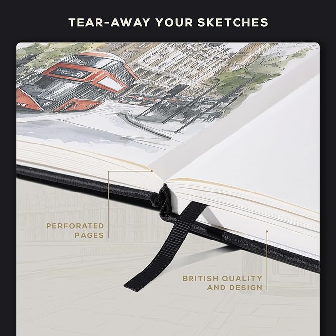 Beechmore Books A3 Mixed Media Sketchbook - Image 6