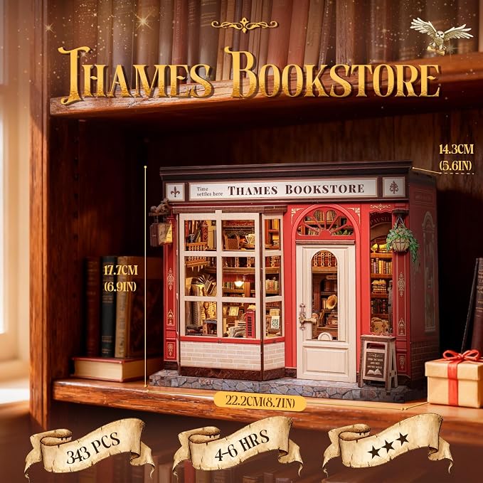 CUTEBEE Book Nook Kit - Image 2